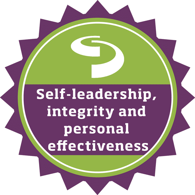 #2 Self-leadership, integrity and personal effectiveness