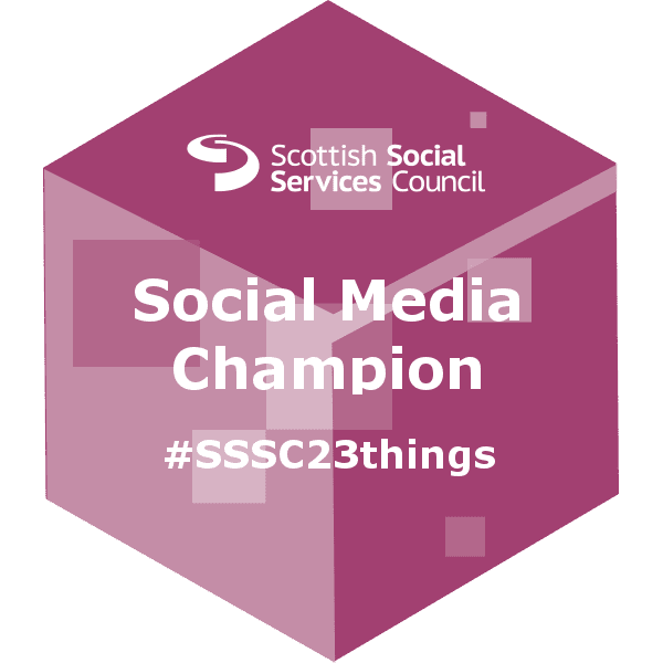 SSSC 23 Things Digital – Social Media Champion