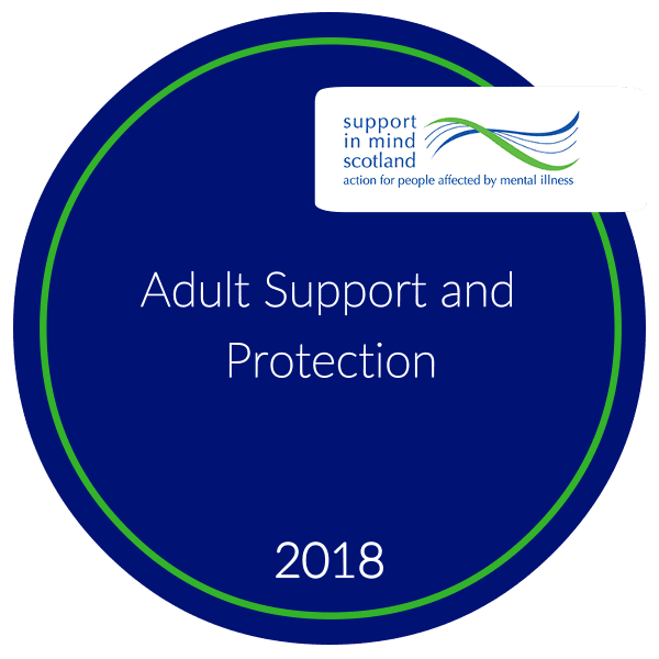 Change Mental Health: Adult Support and Protection