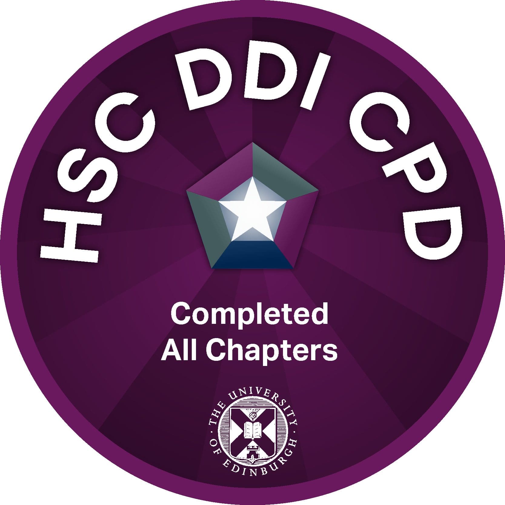 Completion badge (Usher Institute)